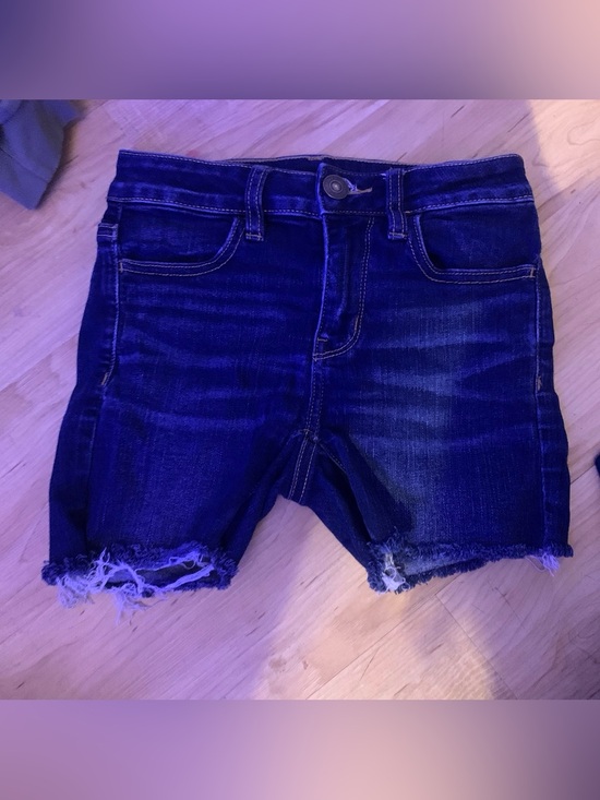 American Eagle Outfitters Pants - American Eagle Outfitters Dark Blue High Waist Women’s Denim Shorts